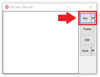 Gif cam Gif이미지 녹화