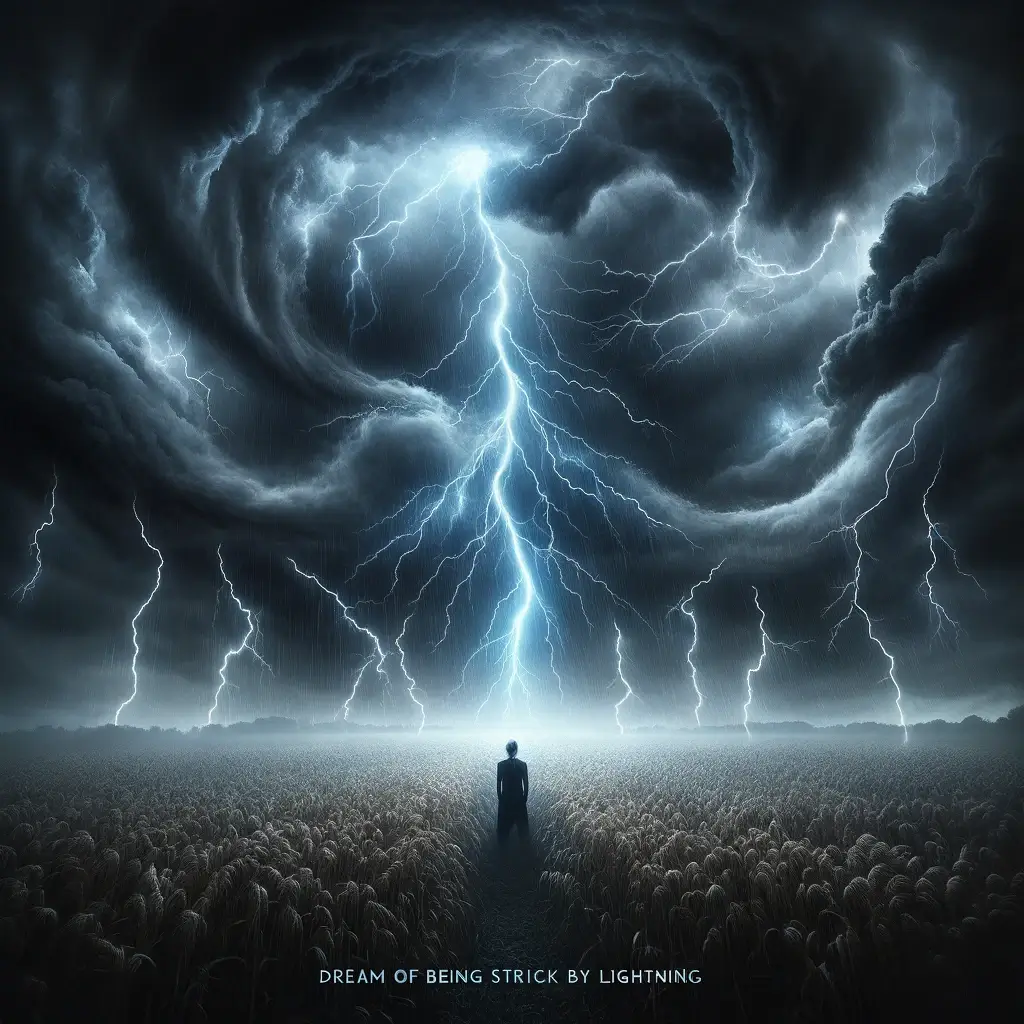 번개 맞는 꿈 해몽 해석