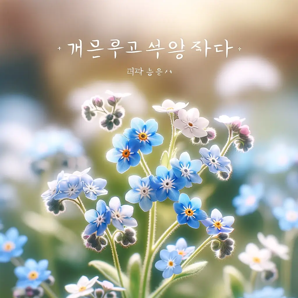 물망초 꽃말