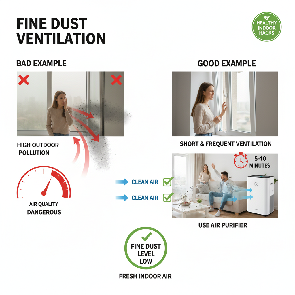 실내환기, 환기방법, 아침환기, 겨울환기, 실내공기질, CO2관리, VOC관리, 미세먼지환기, 가정환기, 공기청정기활용