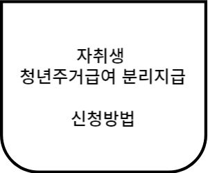 청년주거급여분리지급