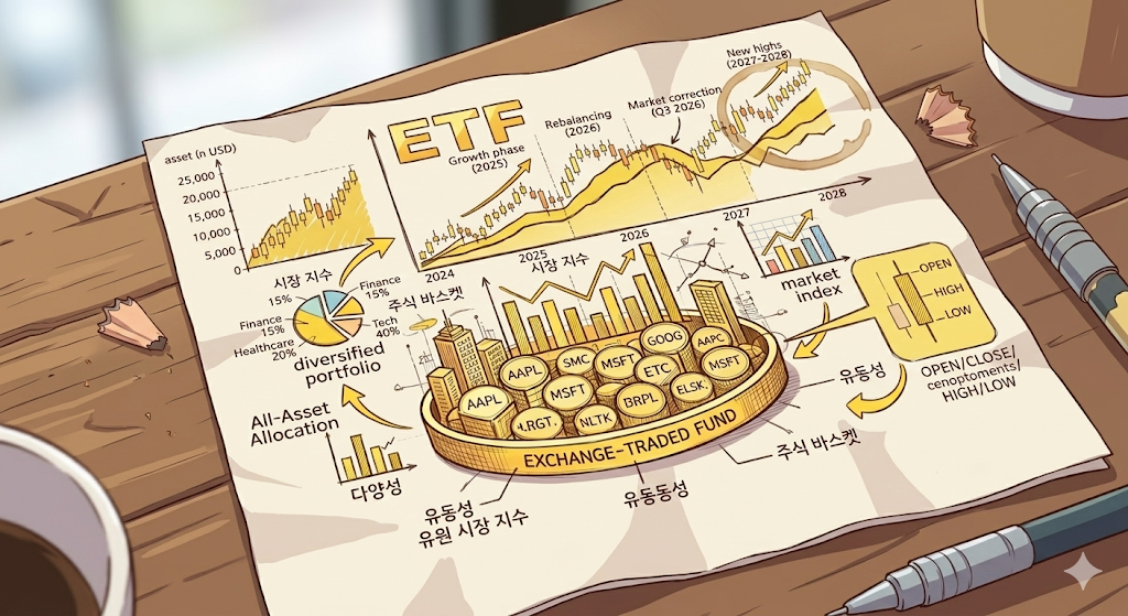 2026 ETF 추천 TOP6 – 월 60만원으로 노후 준비하는 현실적인 투자 전략