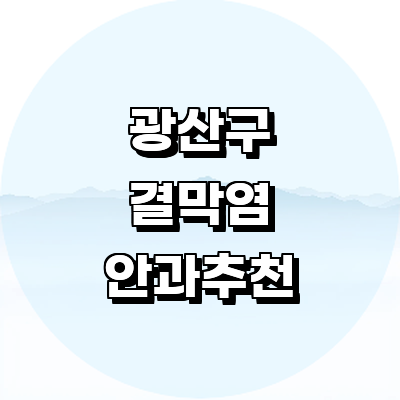 광주 광산구 안과