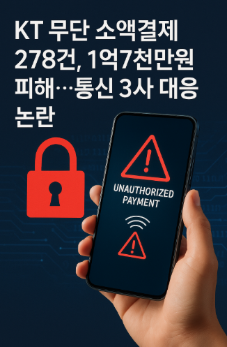 KT 무단 소액결제 관련 사진