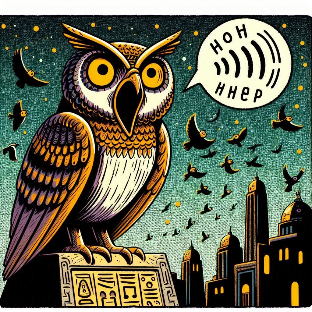egyptian owl