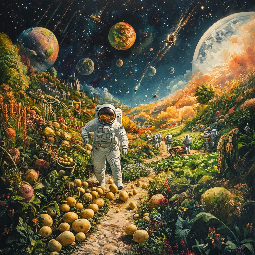 감자씨 한 알로 화성에서 살아남는 법