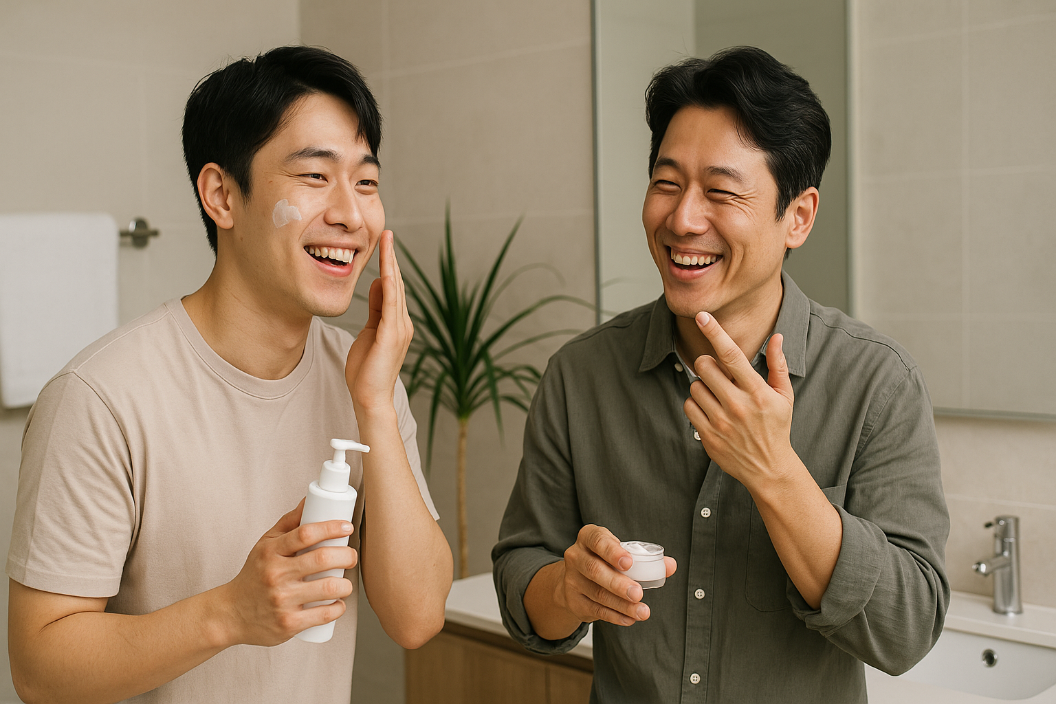 남성 피부 관리 입문