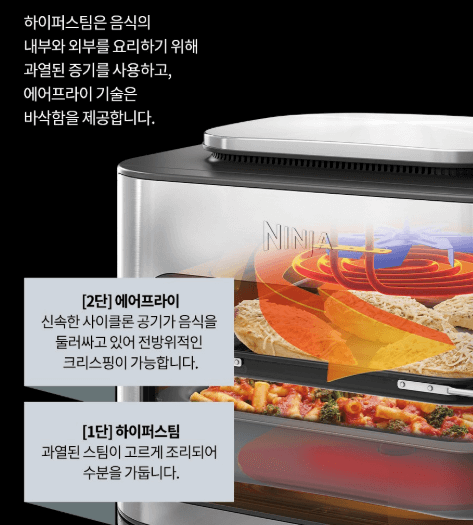 닌자 멀티쿠커 기능