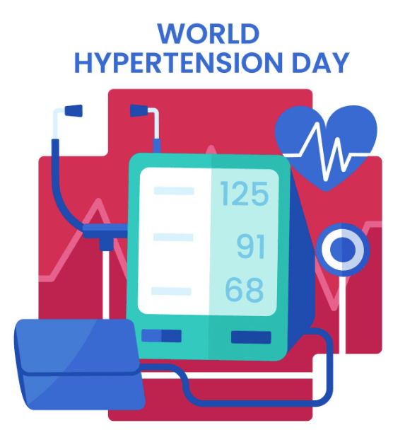 고혈압 경고 포스터