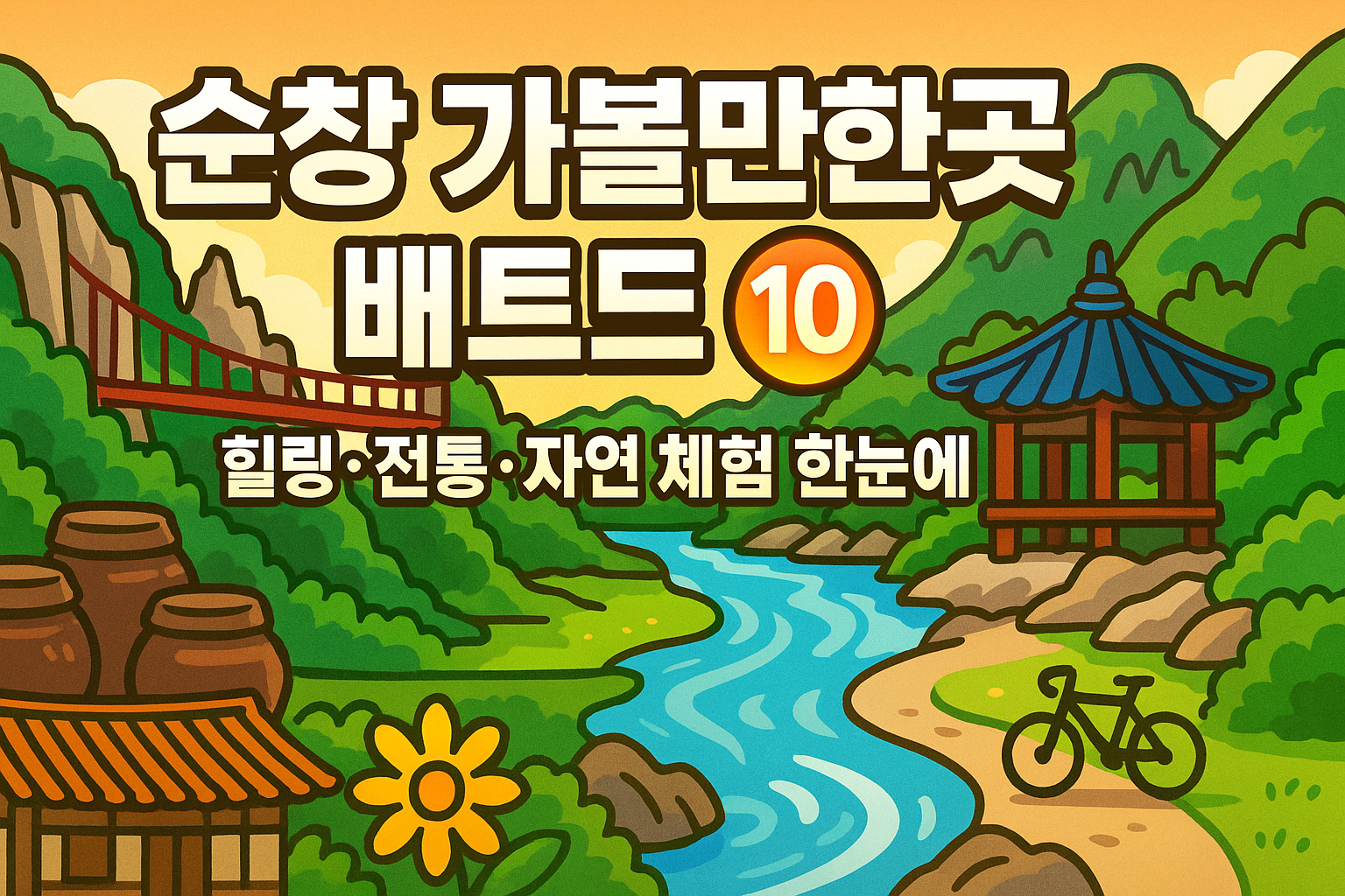 순창 가볼만한곳 베스트10