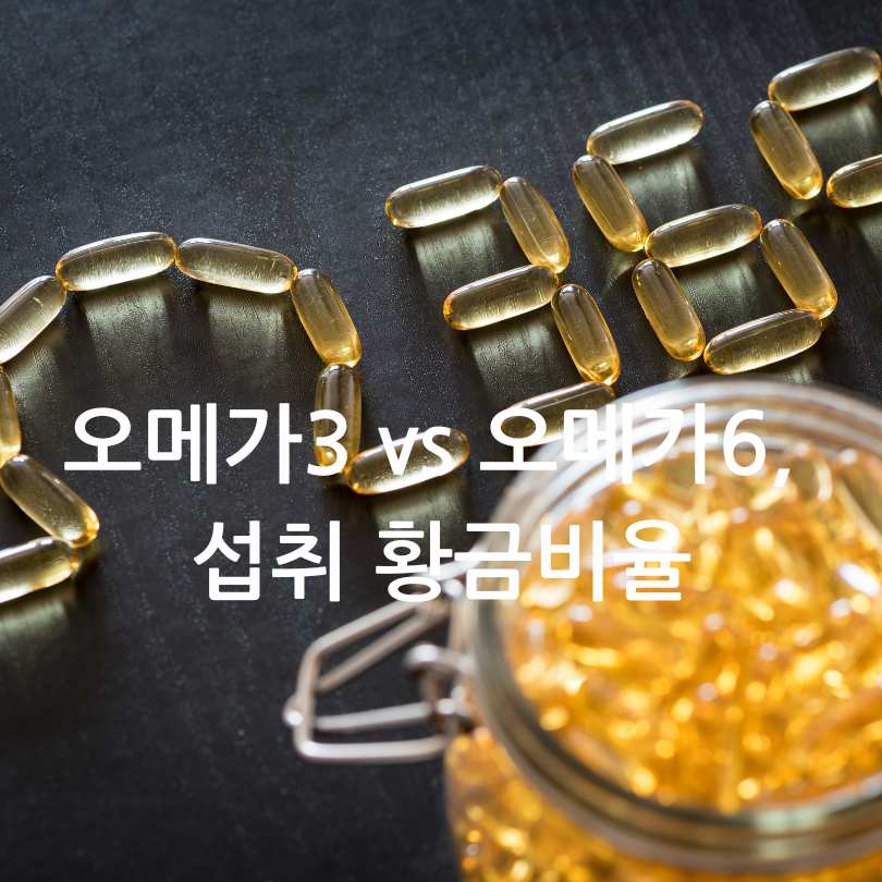 오메가3 vs 오메가6, 섭취 황금비율