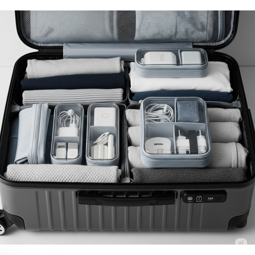 여행가방 짐싸기