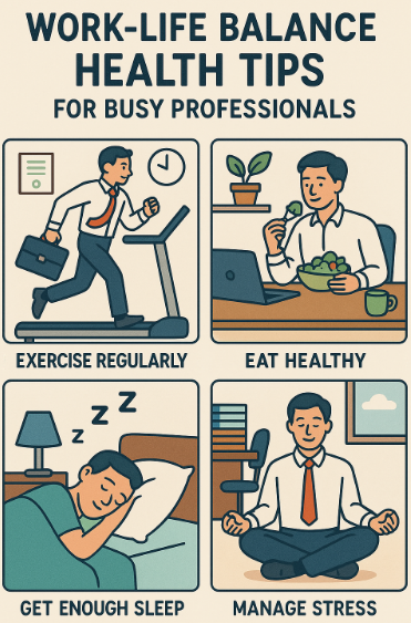 바쁜 직장인을 위한 워라밸 건강관리 사진