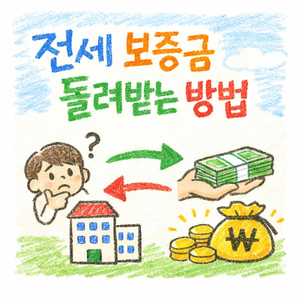 전세 보증금 돌려받는 방법