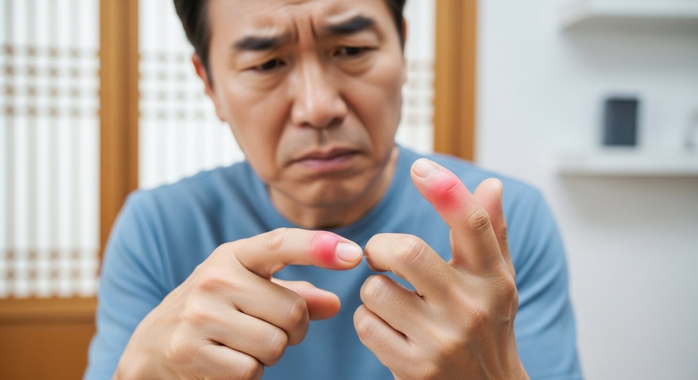 손가락 마디 통증