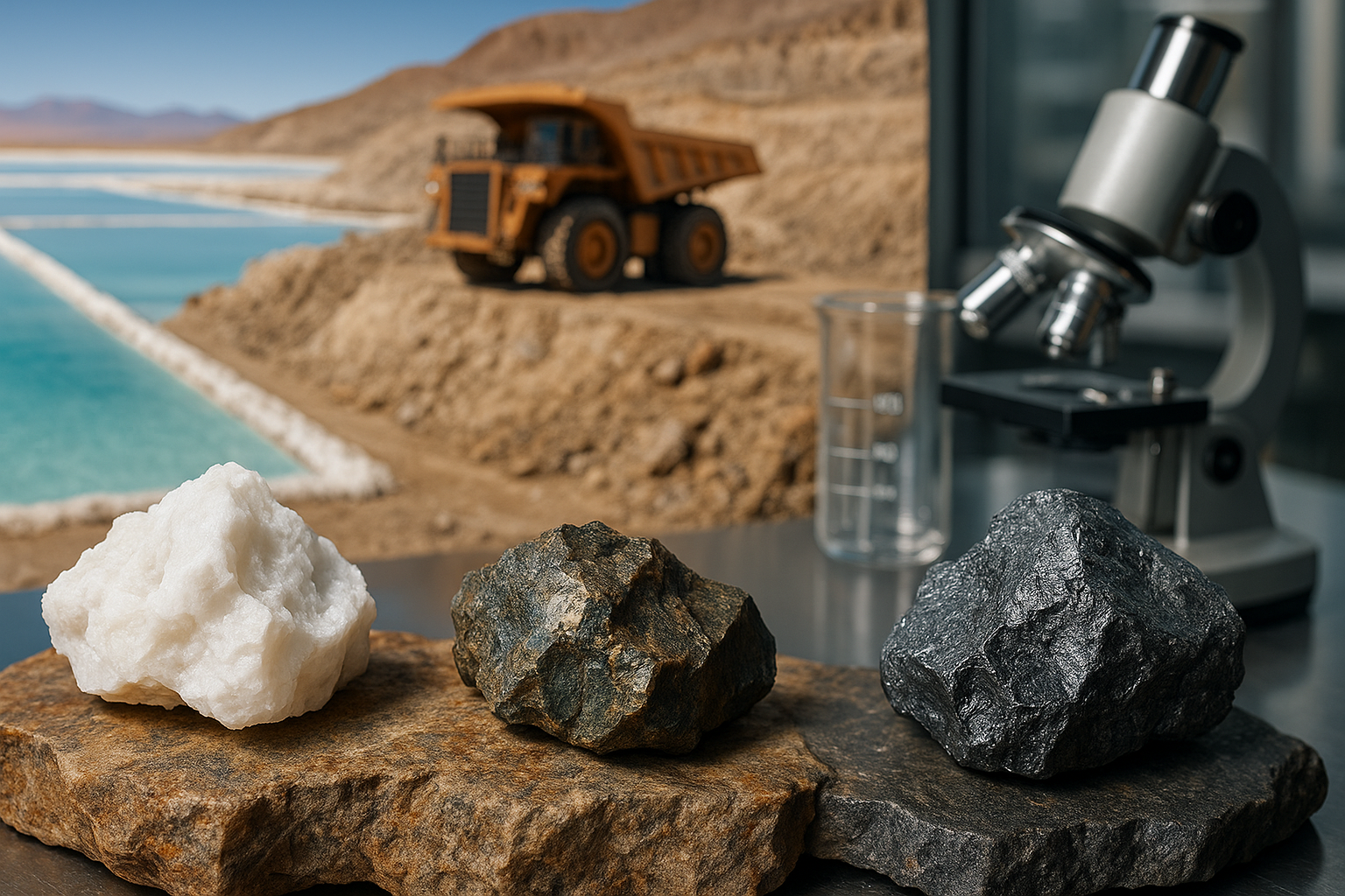 (리튬, 희토류, 탄소) 관한 이미지