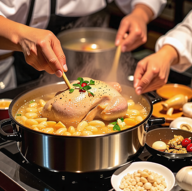 초복 삼계탕 쉽고 맛있게 끓이는 방법 간단 황금레시피 날짜 확인