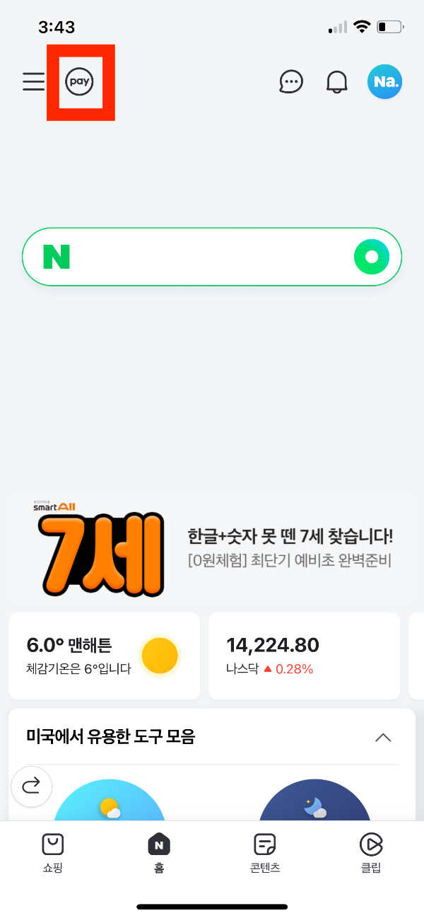 네이버 미국주식 실시간 조회 네이버페이