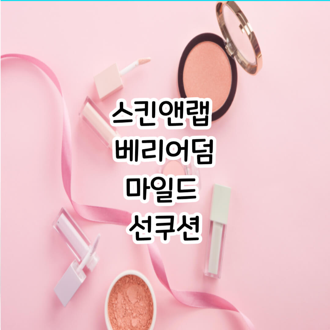 스킨앤랩 베리어덤 선쿠션
