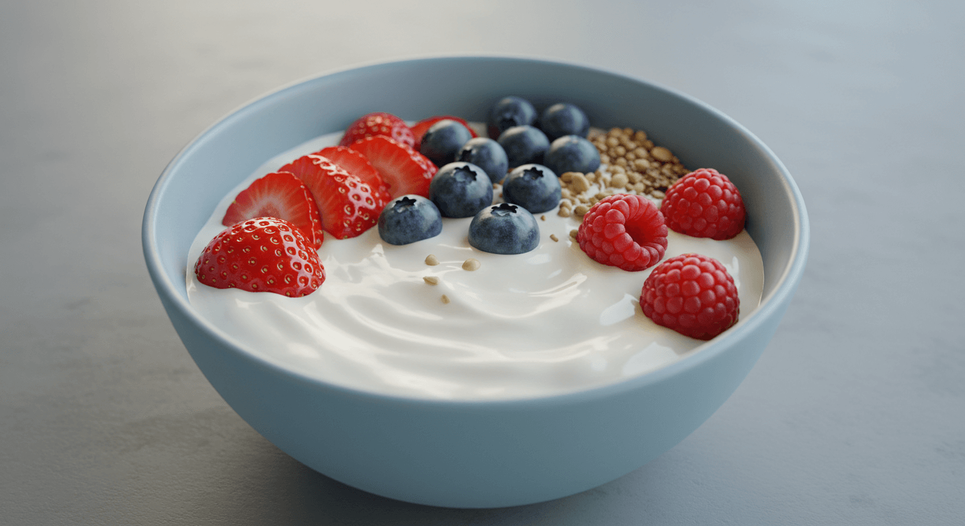 그릭요거트의 영양 성분 집중 분석!