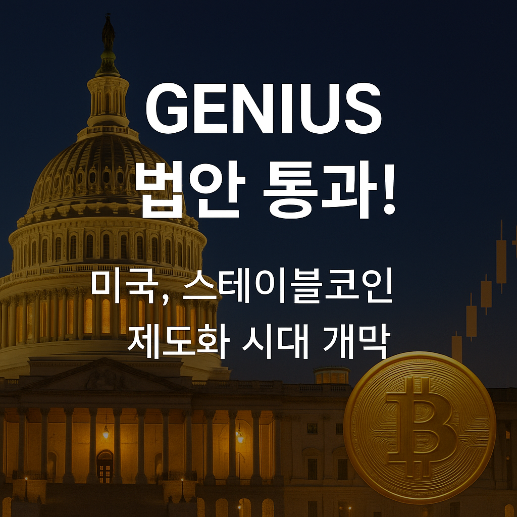 지니어스 법안 통과 관련 사진