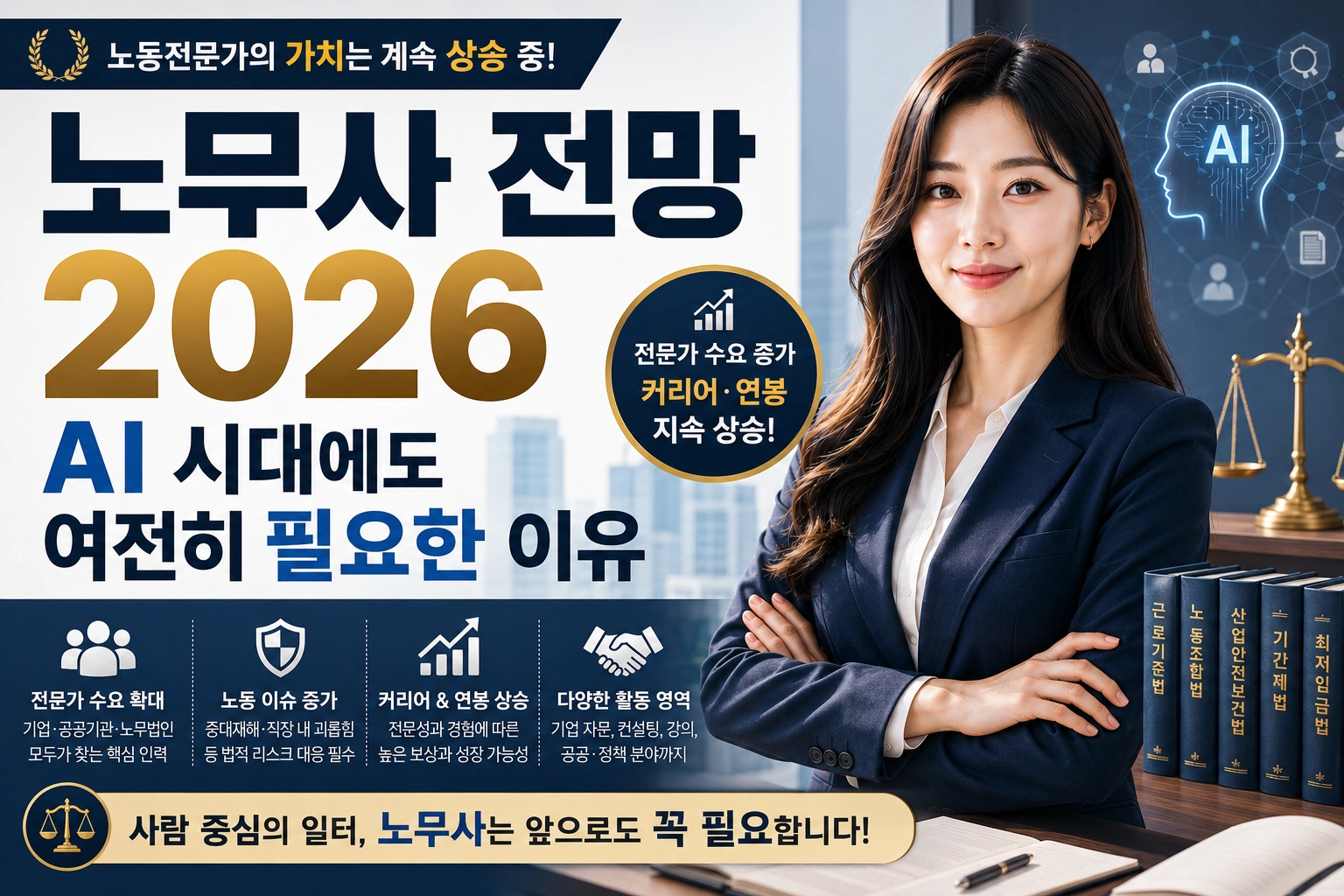 노무사 전망 2026, AI 시대에도 여전히 필요한 이유