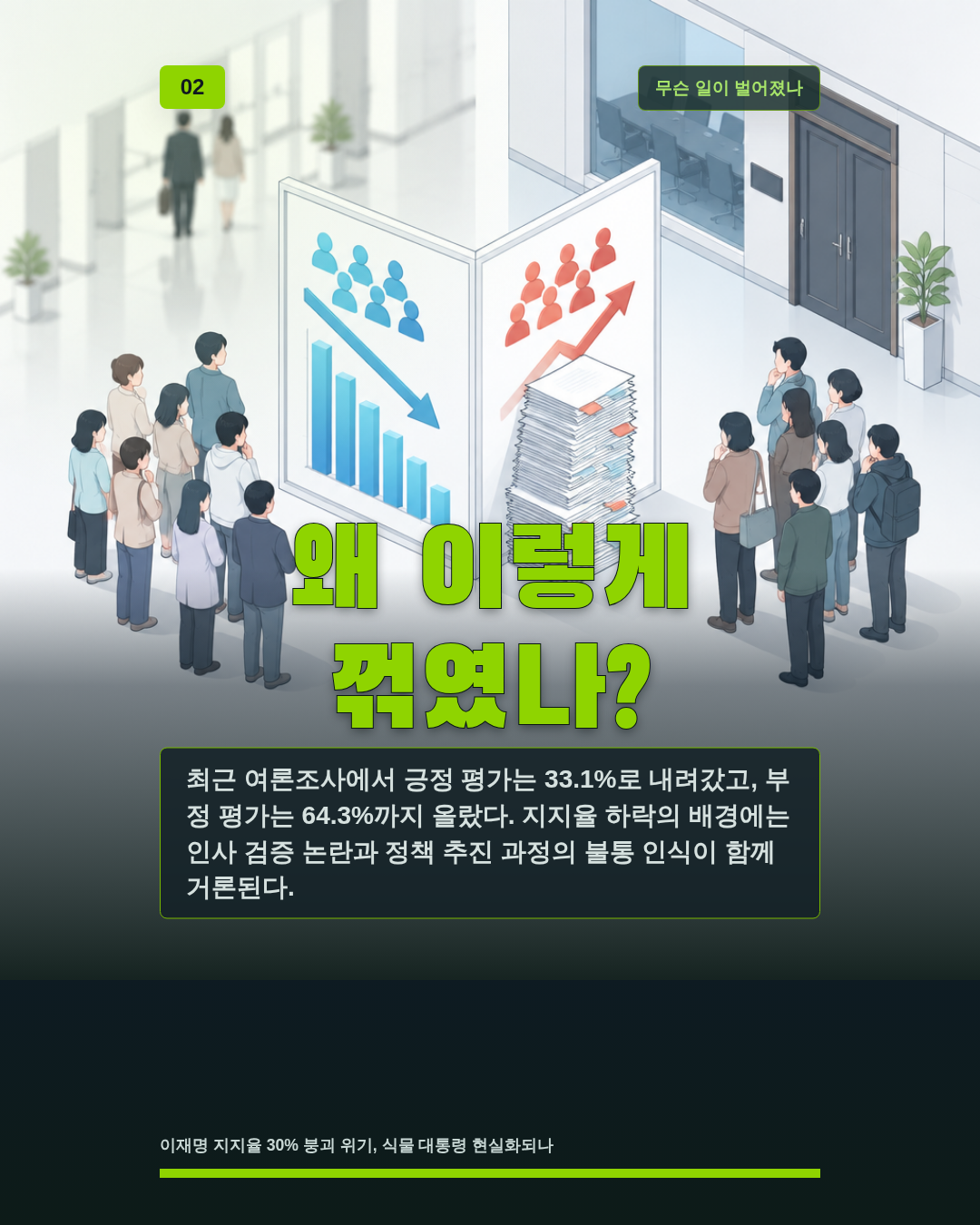 왜 이렇게 꺾였나?