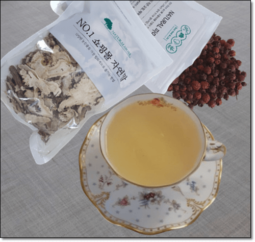 당귀 산사 차