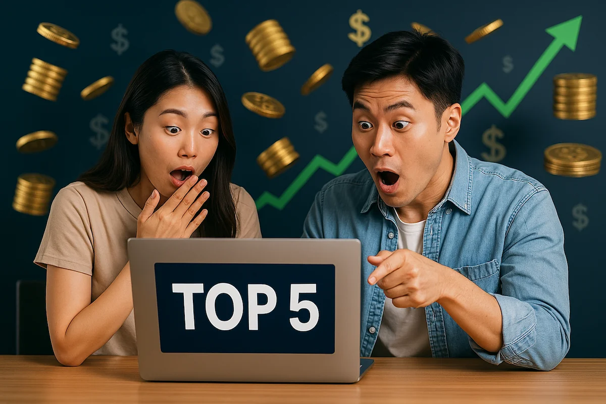 소액으로 할 수 있는 투자 TOP5