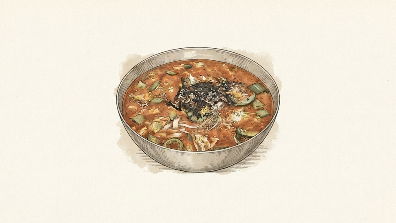 대우칼국수 장칼국수