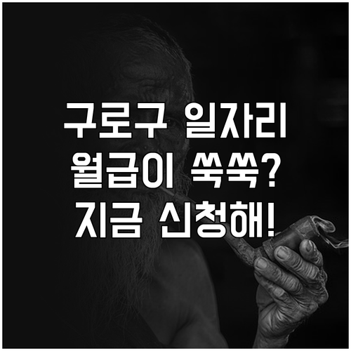 구로구 시니어클럽 위치 주요 역할 노..