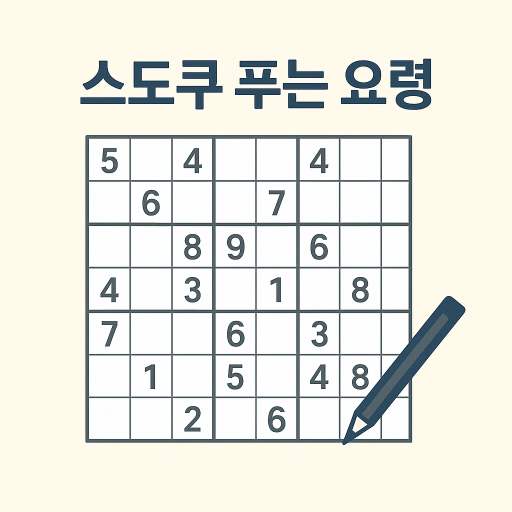 스도쿠 푸는 요령