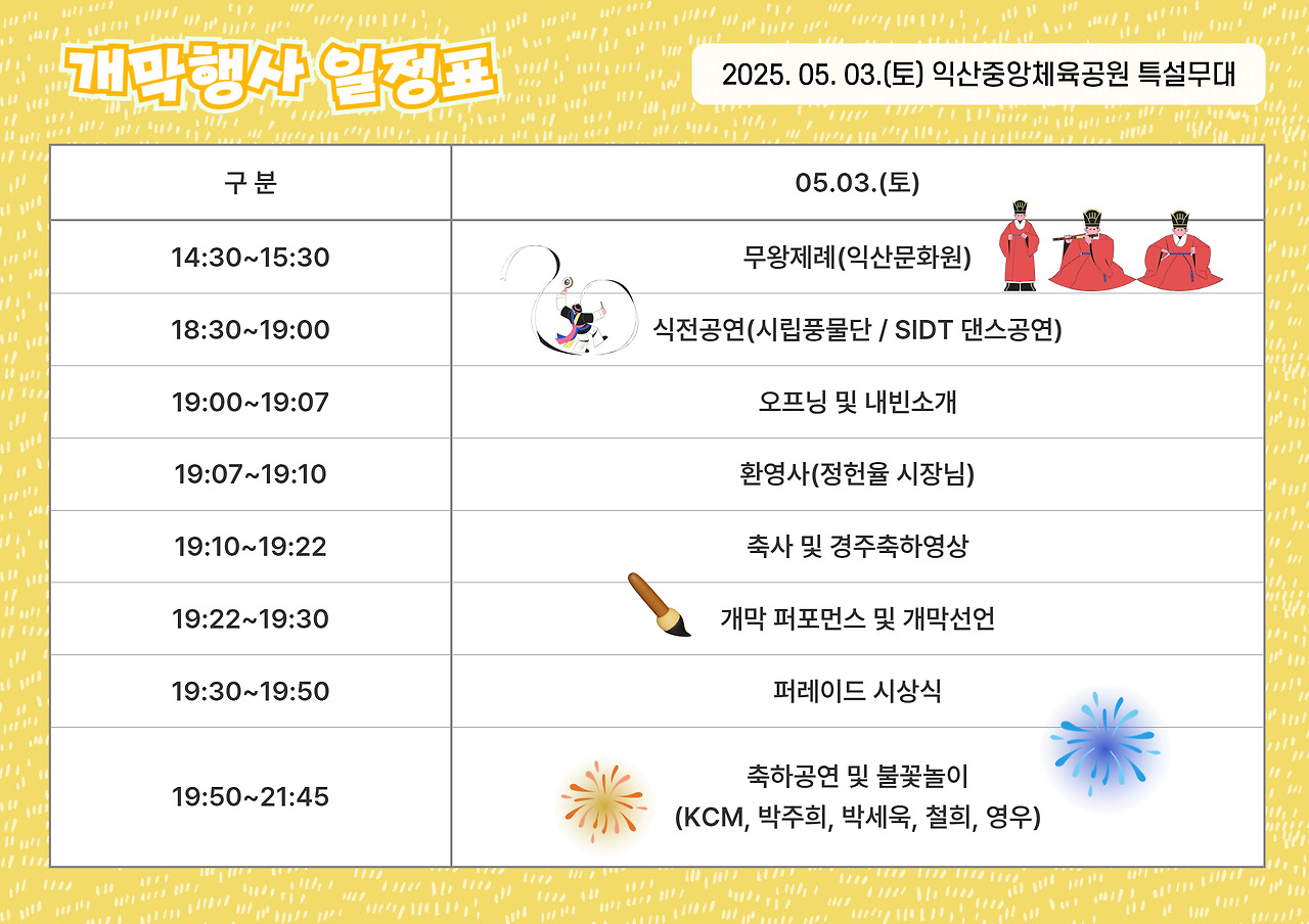 공연 프로그램