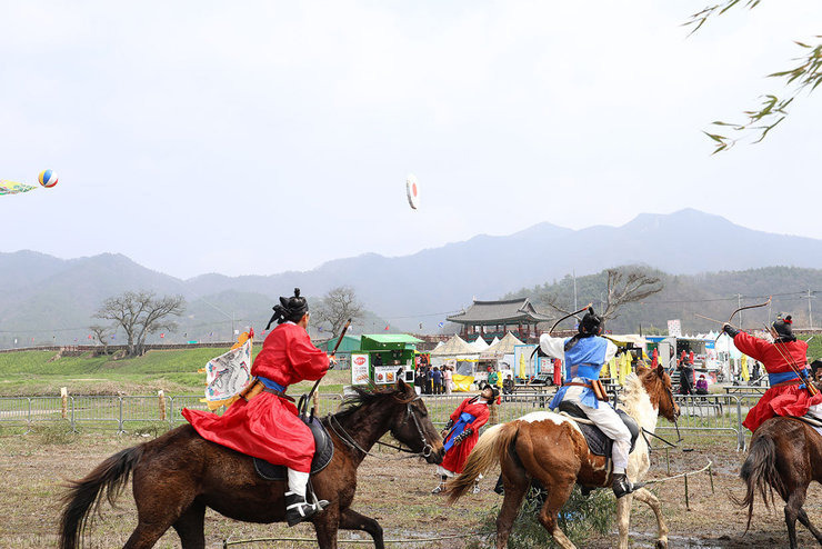 강진 전라병영성축제 마상무예