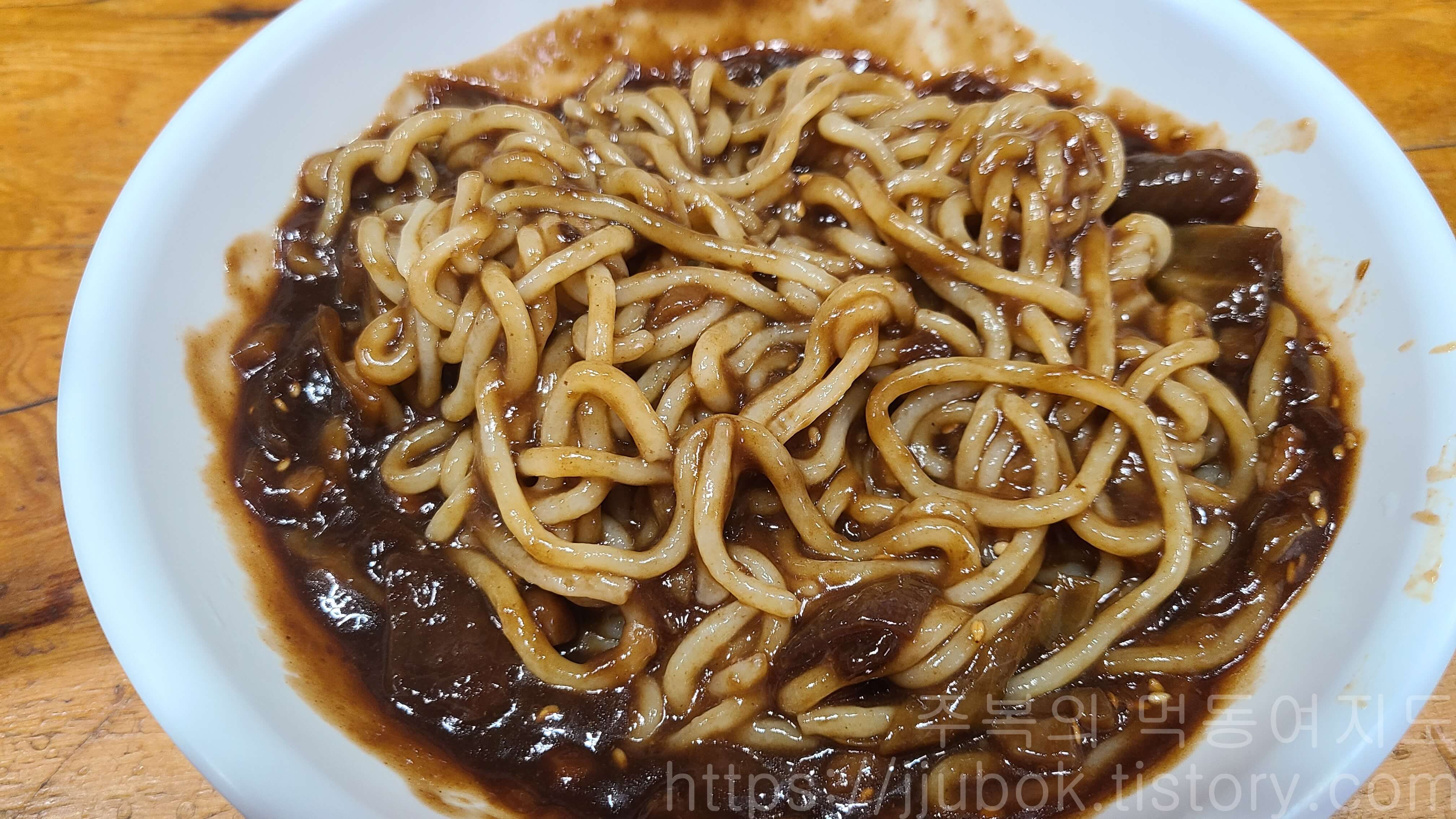 작전동-원조기계우동-옛날짜장-맛