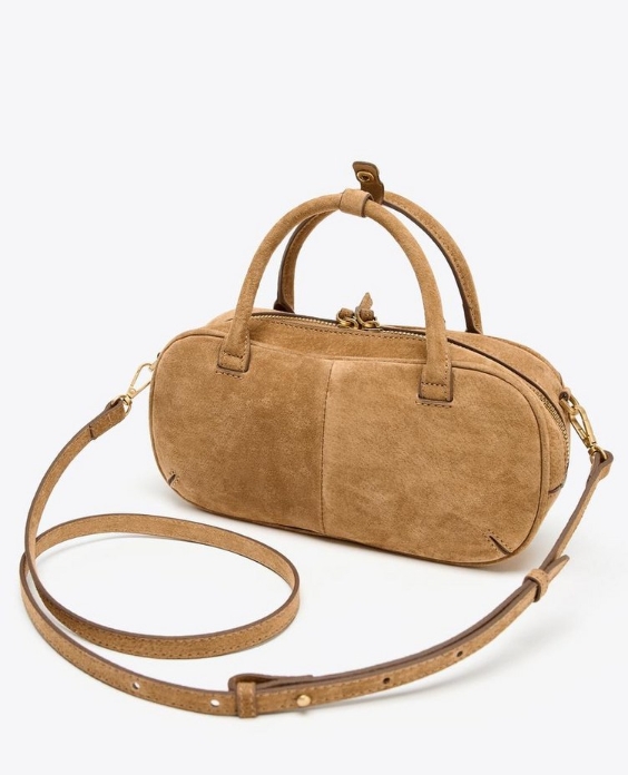 자라 스웨이드 가방