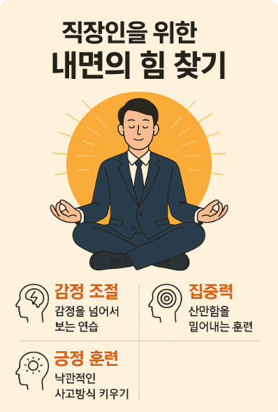 직장인을 위한 내면의 힘 찾기관련 이미지