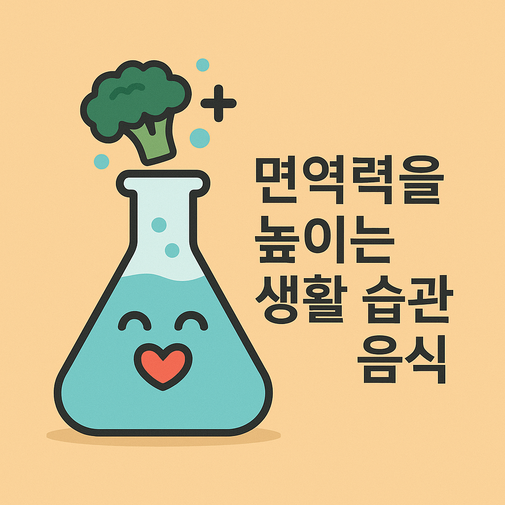 면역력을 높이는 생활 습관과 음식