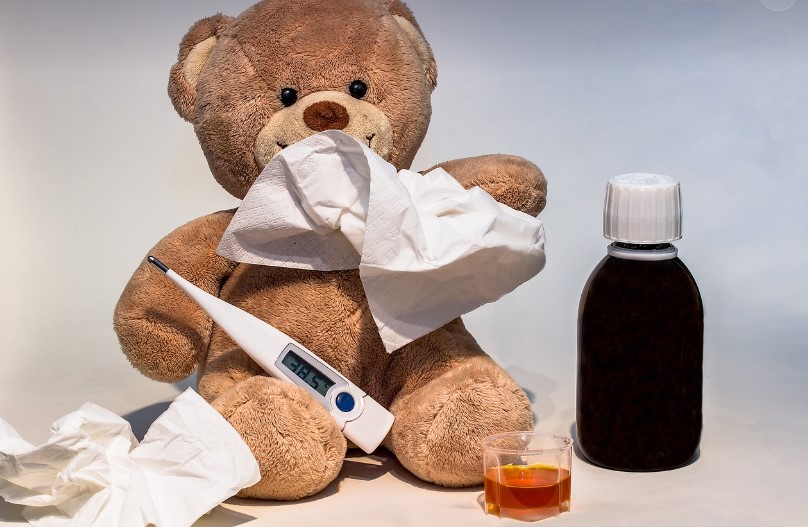 감기 체온계 이미지