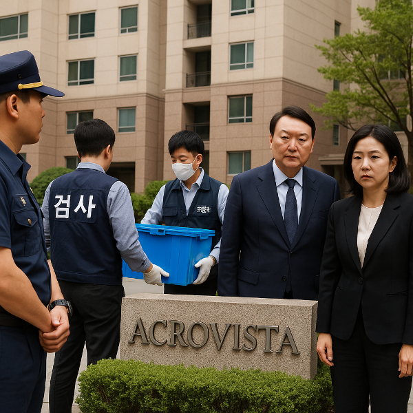 검찰, 윤석열 부부 &lsquo;아크로비스타&rsquo; 압수수색