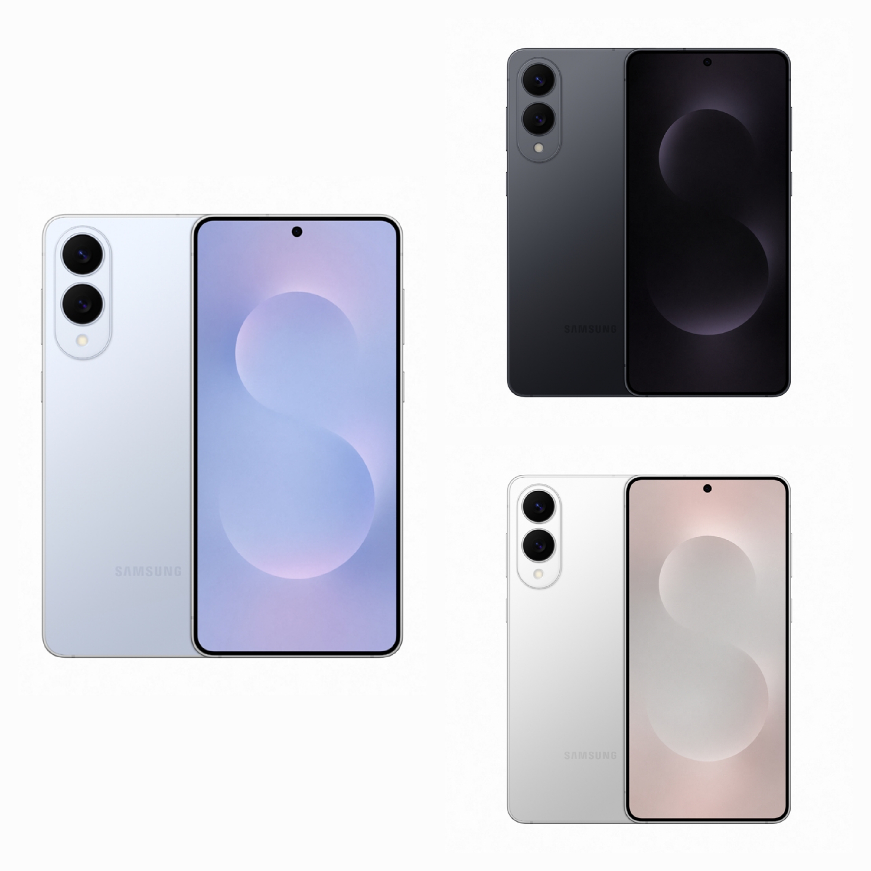 '갤럭시 S25 엣지' 색상별 이미지