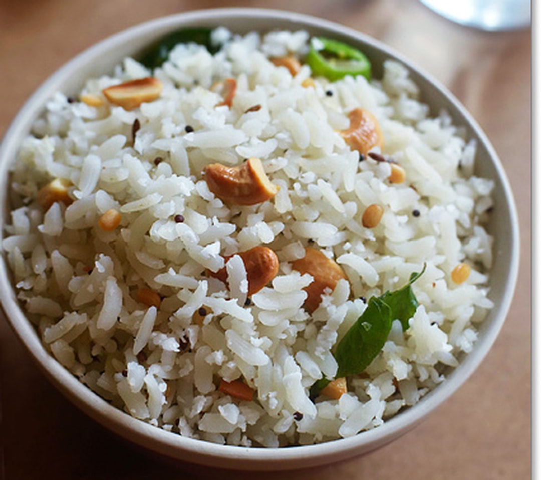 Brown rice.