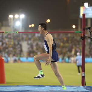 우상혁 선수 경기 이미지1