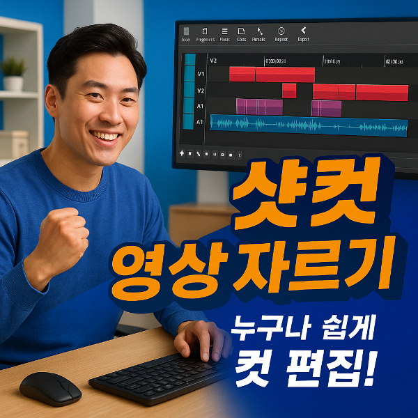 샷컷 영상자르기 썸네일 이미지입니다.