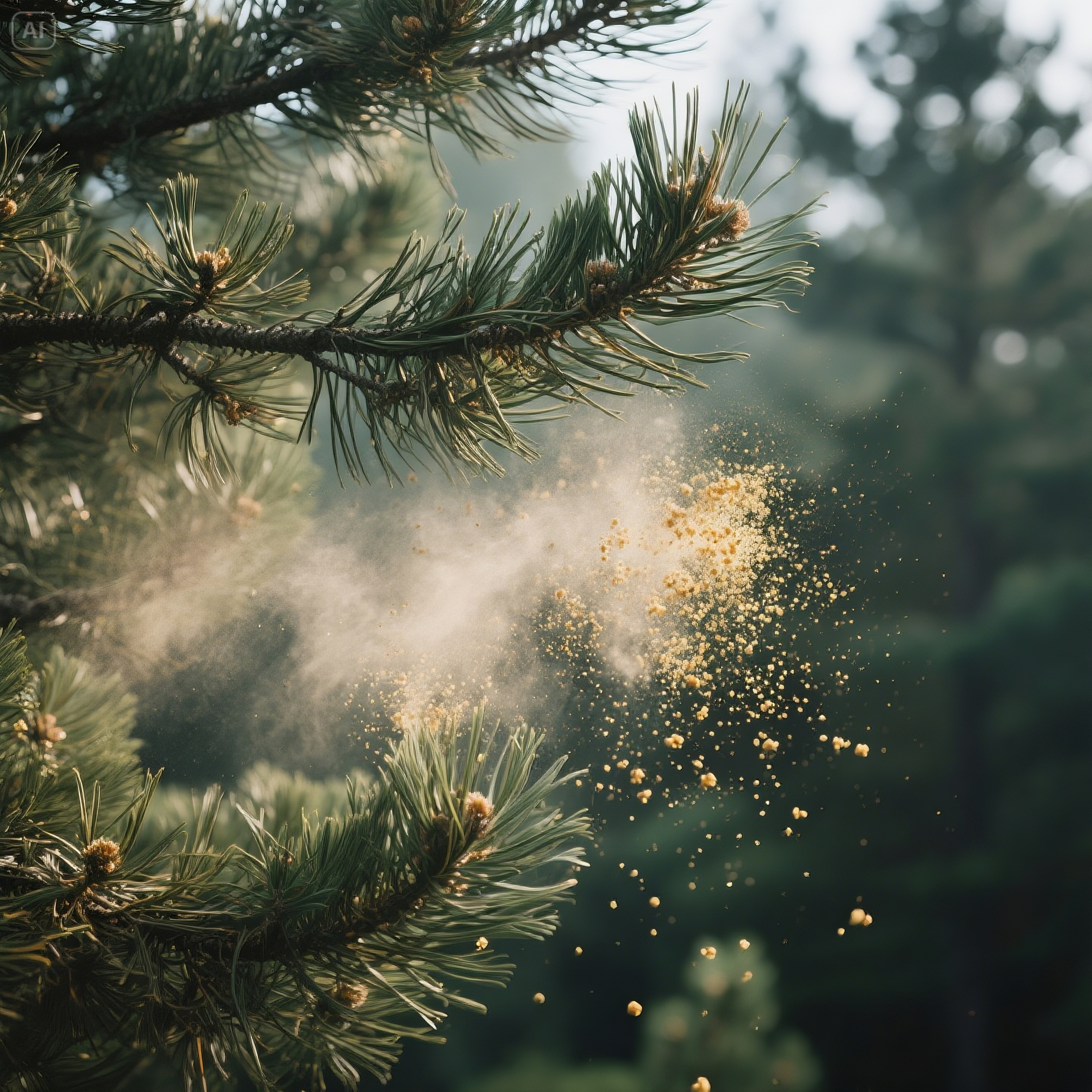 송화가루 날리는 시기