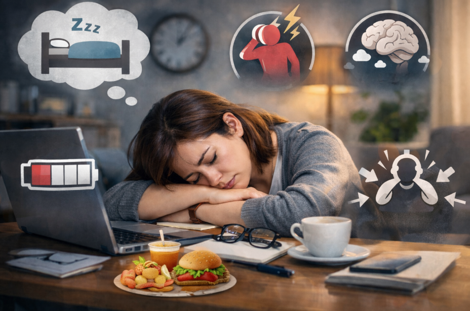 만성 피로 증후군 자가 진단법 관련 사진