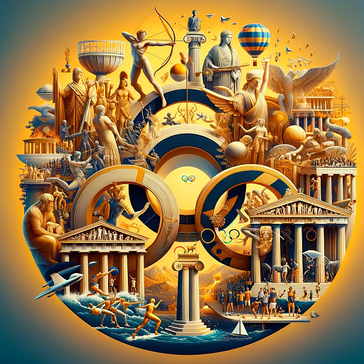 그리스 아테네 올림픽 연상 이미지