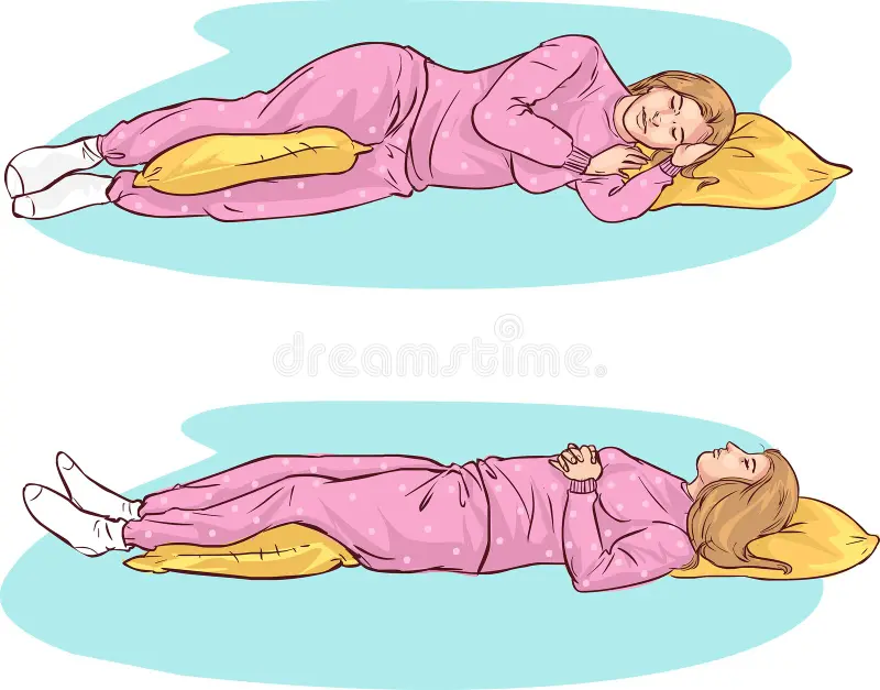 수면 자세의 유형과 장단점
