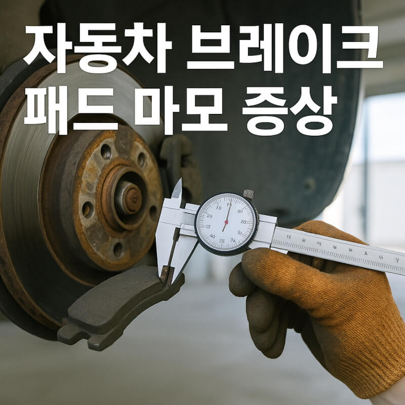브레이크 패드 마모 증상, 운전 중 떨림·진동 느껴진다면 바로 확인하세요 관련사진