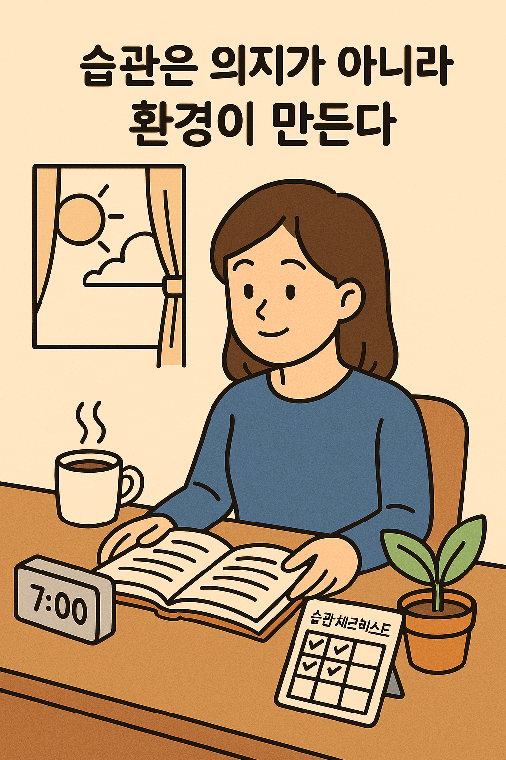 습관은 의지가 아니라 환경이 만든다